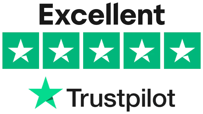 Rated Excellent, 4.8 out of 5 on Trustpilot